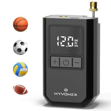 Imagem de Bomba de Ar para Bolas HYVOHEX Elétrica Portátil com Display LED