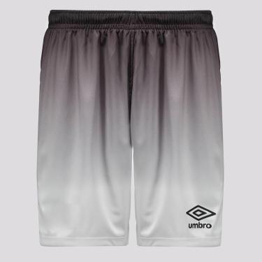 Imagem de Calção Umbro Baller II Preto e Branco-Masculino