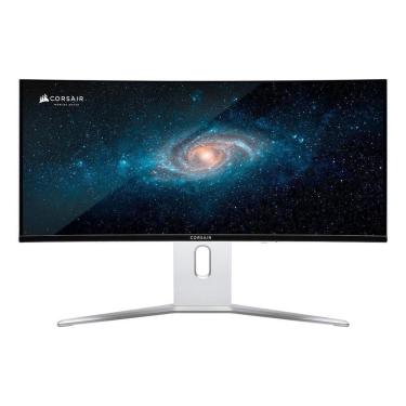 Imagem de Monitor Gamer Curvo Corsair Xeneon 34" QD OLED, 240Hz, WQHD, 0.03ms, DisplayPort e HDMI, HDR,-Unissex