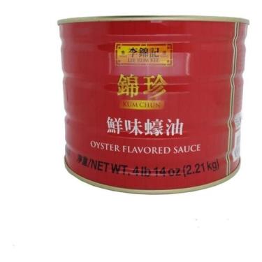 Imagem de Molho De Ostra Em Lata 2.21kg Kum Chun - Lee Kum Kee