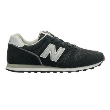 Imagem de Tenis new balance 373v2 masculino, Preto, Prata, 42