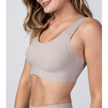 Imagem de Sutiã Sutop Total Zero Marcas Liz Lingerie - Ref. 51356, Sépia, G