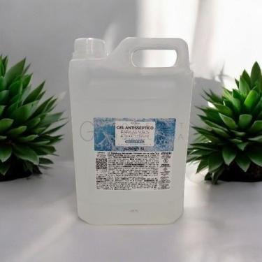 Imagem de Álcool em Gel Antisséptico Refil Galão/Bombona 5lts  Realgems