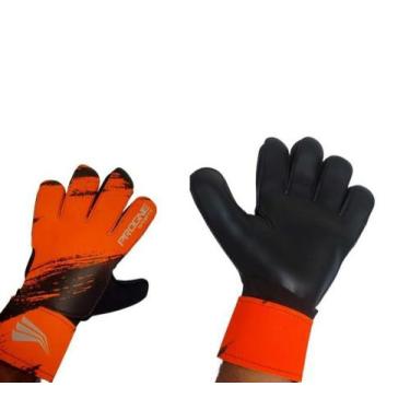 Imagem de Luva de Goleiro Adulto Training Campo- PROGNE SPORTS, Preto, Laranja, 