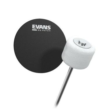 Imagem de Pad Protetor Pele Bumbo Pedal Simples (2 Peças) Evans EQPB1