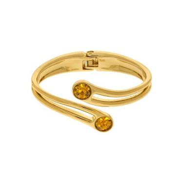 Imagem de Bracelete strass âmbar - Amandafolheados&Acessorios