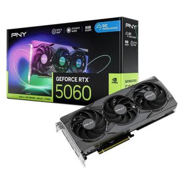 Imagem de Placa de Video PNY Epic-X RGB OC NVIDIA GeForce RTX-5060 8GB GDDR7 - V