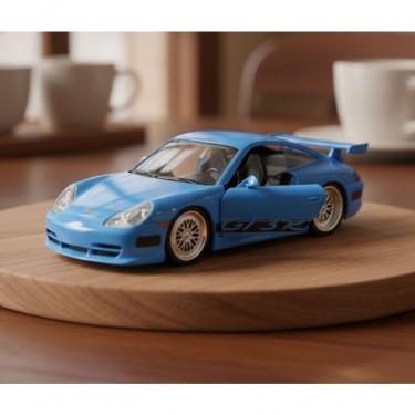 Imagem de Carro Miniatura Porsche 911 GT3 RS Velozes e Furiosos Escala 1:32 Portas Funcionais Azul Jada Toys