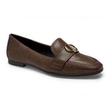 Imagem de Sapato Loafer Dakota D0821 Feminino, Cafe, 36