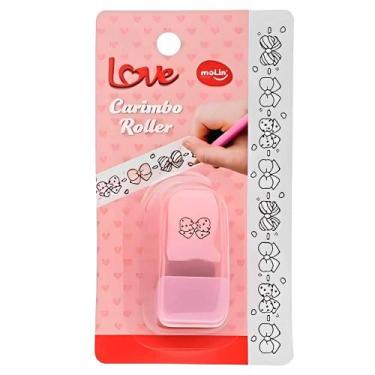 Imagem de Carimbo Roller Love Laços - Molin, M, Amarela