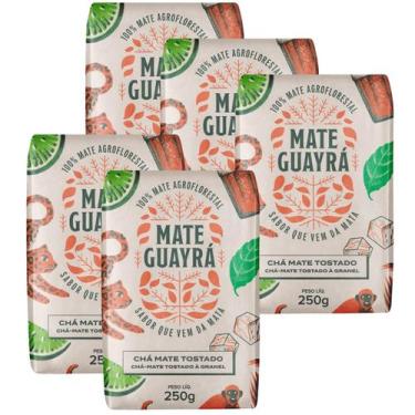 Imagem de Kit 5 Chá Mate Erva Mate Guayra Tostado 250 gramas Gelado ou Quente - 