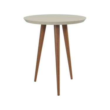 Imagem de Mesa de Apoio Luna 530 Off White - Patrimar, Off White