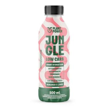 Imagem de Isotônico Sabor Morango e Limão Jungle Plant Power 500ml