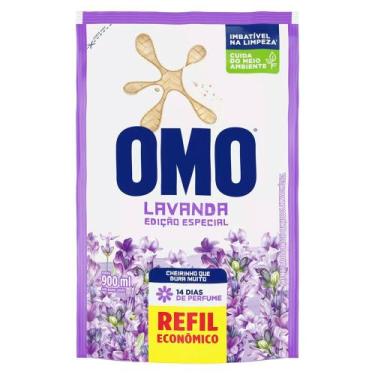 Imagem de Refil de Sabão Líquido de Lavanda Omo 900ml