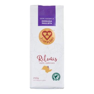 Imagem de Café 3 Corações Torrado e Moído Mogiana 250g