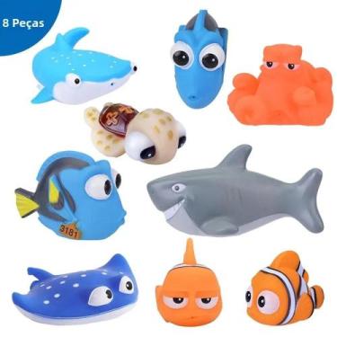 Imagem de Brinquedos De Banho Para Bebês: Peixe-Palhaço De Borracha Macia, Pulan