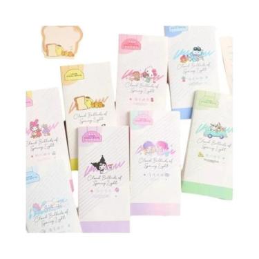 Imagem de Blocos De Notas Adesivos De Desenhos Animados Fofos, Combinação De 1/8