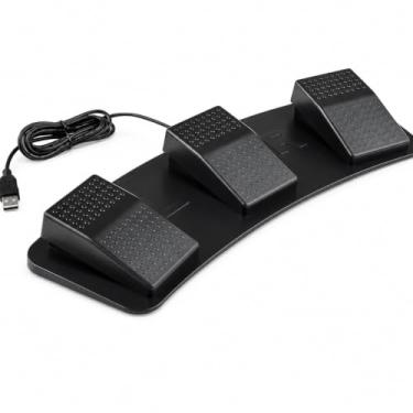Imagem de Pedal USB para PC, fotoelétrico, programável, triplo, interruptor, multifuncional, para computador, teclado, mouse, videogame, equipamento de escritório