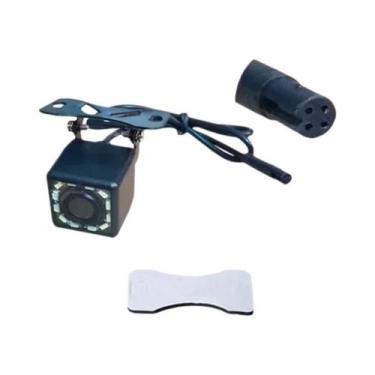 Imagem de Câmera De Ré Automotiva HD Com Visão Noturna De 12 LEDs E 4 Pinos, Câm