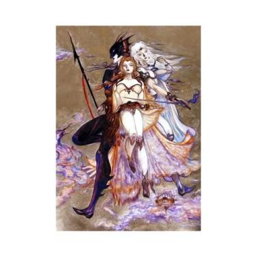 Imagem de Pôster De Arte De Parede Luxuoso E Impermeável Do Jogo Final Fantasy, 