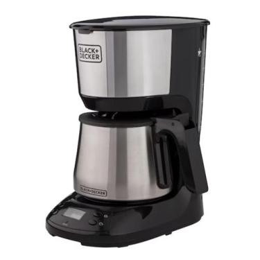 Imagem de Cafeteira programavel black decker jarra inox cm250 127v - Black E Dec