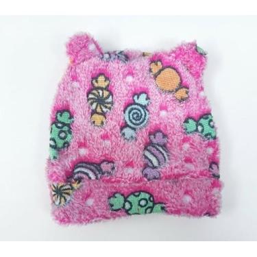 Imagem de Touca Bebê Soft Macia Em Estampas Sortidas Inverno Quentinho - Koala B