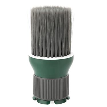 Imagem de Escova de cabelo, escova de corte de cabelo de vento uniforme portátil profissional exclusivo para barbeiro para salão de beleza