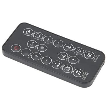 Imagem de Controle remoto para cinema, design simples Resistência à abrasão substituível do controle remoto para Cinema Soundbar SB350