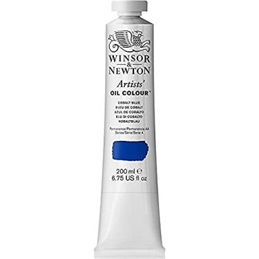 Imagem de Tubo de tinta óleo Winsor & Newton para artistas, COBALT LIGHT BLUE, 200-ml Tube, 1237178