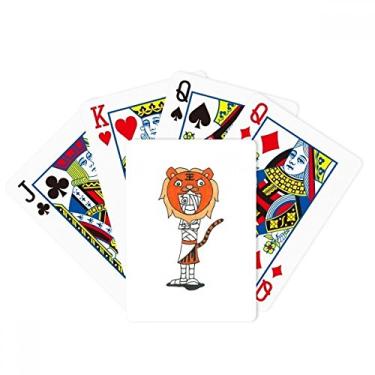 Imagem de DIYthinker Egypt Mummy Horus Tiger Hat Poker Playing Magic Card Jogo de Tabuleiro Divertido