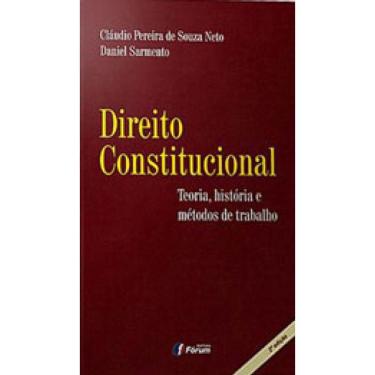 Imagem de Direito Constitucional - Teoria Historia E Métodos De Trabalho
