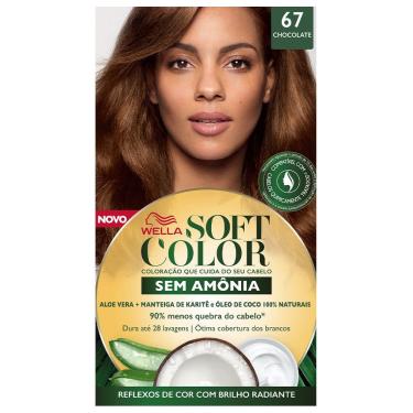 Imagem de Kit Tintura Soft Color Chocolate 67 Soft Color