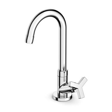 Imagem de Torneira Celite Up De Mesa Para Lavatorio Bica Alta Cromado