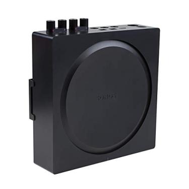 Imagem de HIDEit Mounts Suporte de parede S-Amp Sonos Amp patenteado em 2021, feito nos EUA – Suporte de aço preto para amplificador sem fio Sonos, suporte de montagem de amplificador de alto-falante