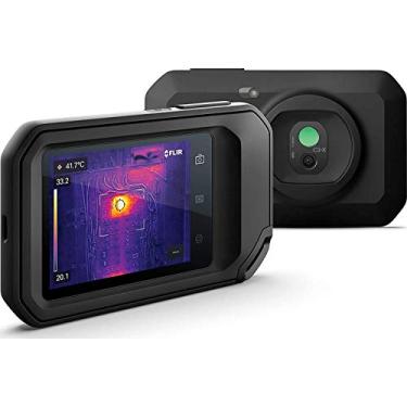 Imagem de Câmera Termográfica Compacta 128 x 96 (12.288 pixels) c/MSX e Wi-Fi (-20 a 300 °C) Ignite Flir C3-X