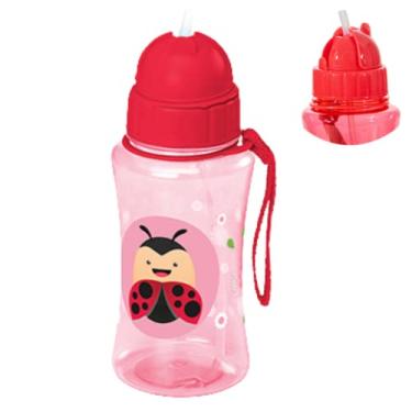 Imagem de Squeeze Plástico Infantil Joaninha 400 ml Art House