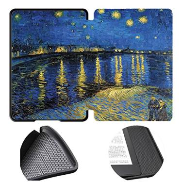 Imagem de Capa protetora TPU de 6,8 polegadas para Kindle Paperwhite (apenas para a 11ª geração 2021, modelo M2L3EK e M2L4EK)/capa magnética à prova d'água com despertar/hibernação automática