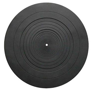 Imagem de Tapete de prato para toca-discos AT-LP120BK/AT-LP-1200 Audio Technica - Tapete de silicone de borracha de 30,5 cm (compatibilidade universal)