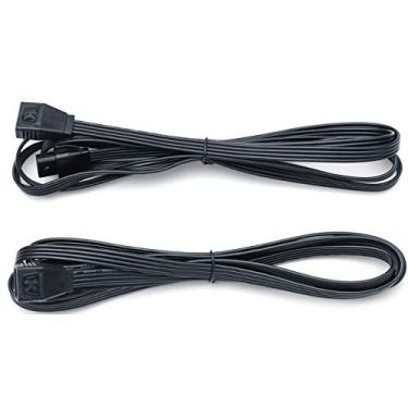 Imagem de Kuryakyn Acessório de iluminação automotiva 2820: Cabos de extensão de luz com realce Nightcrawlers, 122 cm, 1 par