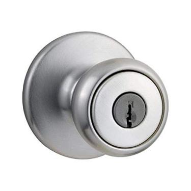 Imagem de Kwikset 400T-26DV1 Tylo Puxador de entrada, cromado acetinado