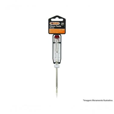 Imagem de Chave Teste Foxlux 100-500V 150Mm Blister 03.02