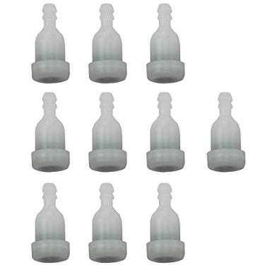 Imagem de LQ Industrial Linha de combustível de ventilação de linha de combustível de plástico 10 peças de substituição de ventilação do tanque apto para aparadores de ervas daninhas motosserra