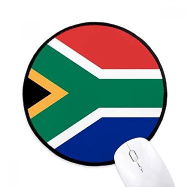 Imagem de Tapete de mouse para computador com a bandeira nacional da África do Sul para área de trabalho