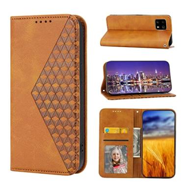 Imagem de Capa protetora para telefone Compatible with Motorola Moto G72 Wallet Case with Credit Card Holder,Full Body Protective Cover Premium Soft PU Leather Case,Magnetic Closure Shockproof Case Shockproof C