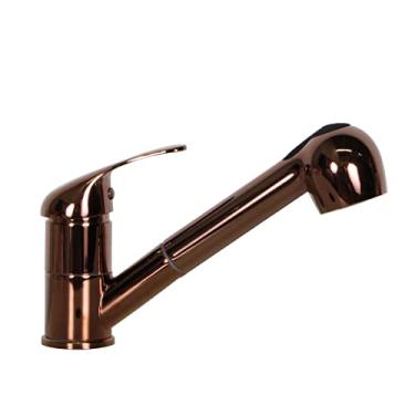 Imagem de Torneira Cozinha Gourmet Mocomando Misturador Rose Gold