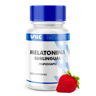 Imagem de Melatonina sublingual  tapiocaps 3mg 60 unidades