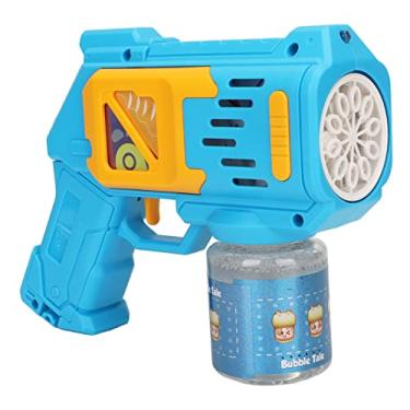 Imagem de Máquina de Bolhas de Sabão, Poderosa Máquina de Sopro de Bolhas Ao Ar Livre (Azul)