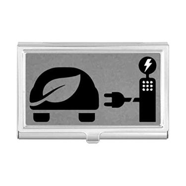 Imagem de Estação de carregamento automática veículos energéticos protege o meio ambiente, porta-cartões de visita, caixa de bolso