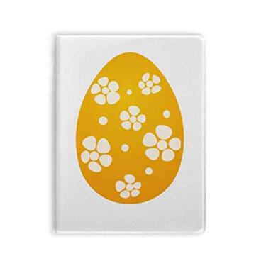 Imagem de Caderno de desenho de ovos amarelos Festival de Religião da Páscoa Capa Diário de capa macia