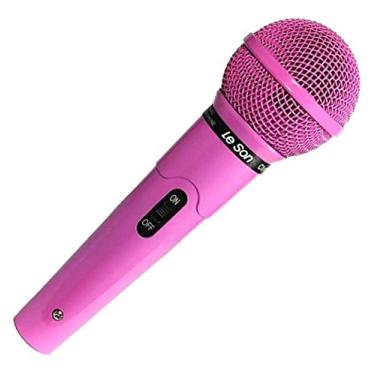 Imagem de Microfone com Fio Rosa Profissional MC-200 P10 - Leson 2AM00200R